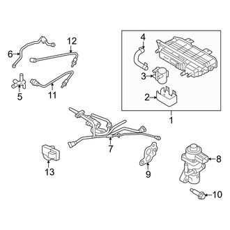 Mercury OE - Emission System - Emission Components