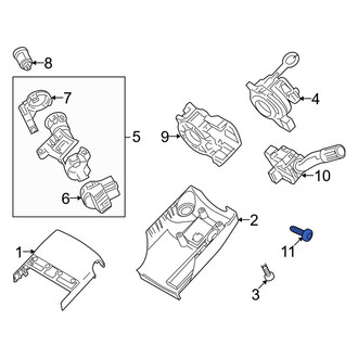 Mercury OE - Combination Switch Screw