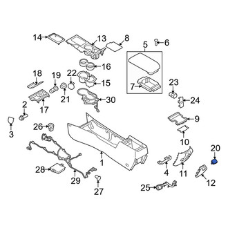 Mercury OE - 12 Volt Accessory Power Outlet