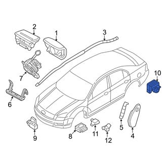 Mercury OE - Front Air Bag Impact Sensor