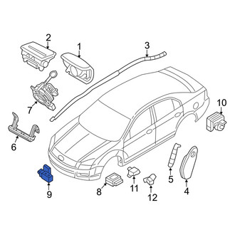Mercury OE - Front Air Bag Impact Sensor