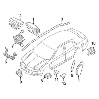Mercury OE - Restraint Systems - Air Bag Components (FULL HYBRID EV-GAS (FHEV))