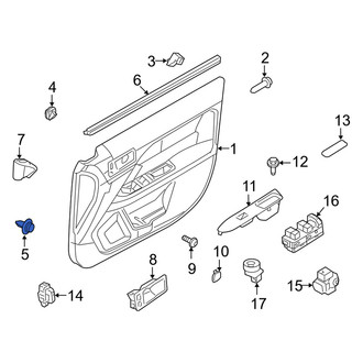 Mercury OE - Rear Door Interior Trim Panel Retainer