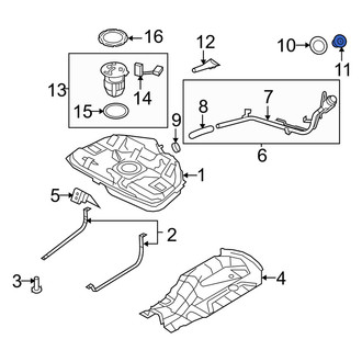 Mercury OE - Fuel Tank Cap