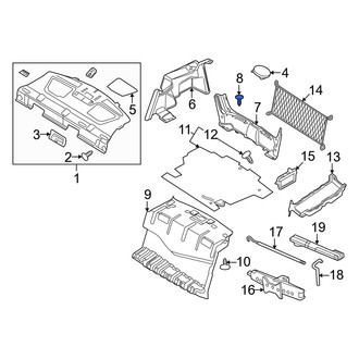 Mercury OE - Partition Panel Clip