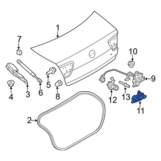 Mercury OE - Rear Deck Lid Striker