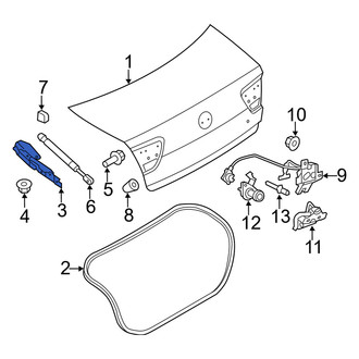 Mercury OE - Rear Left Deck Lid Hinge