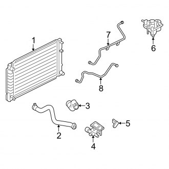 2005 Mercury Mariner OEM Engine Cooling Parts | Radiators — CARiD.com