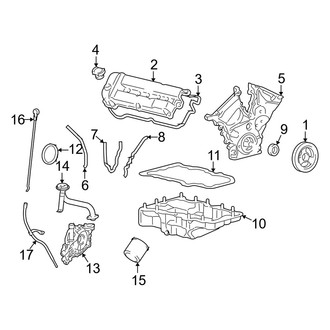 Mercury OE - Engine / Transaxle - Engine Parts (3.0L)