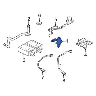 Mercury OE - Exhaust Gas Recirculation (EGR) Valve