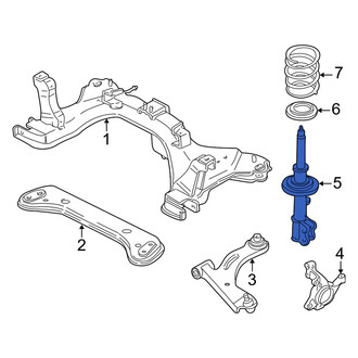 Mercury OE - Front Right Suspension Strut