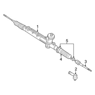 Mercury OE - Steering Gear & Linkage (Base / Premier)