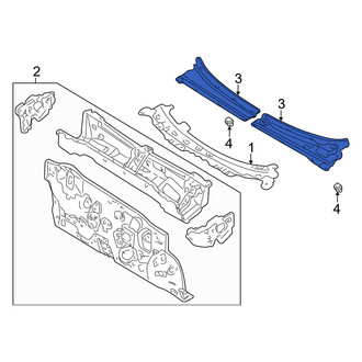 Mercury OE - Cowl Cover