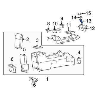Mercury OE - Center 12 Volt Accessory Power Outlet