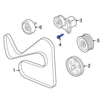 Mercury OE - Belt Tensioner Bolt