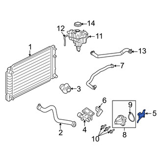 Mercury OE - Engine Coolant Outlet Gasket