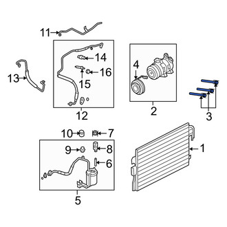 Mercury OE - A/C Compressor Bolt