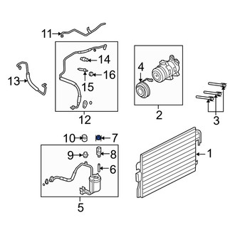 Mercury OE - Engine Air Intake Resonator Nut