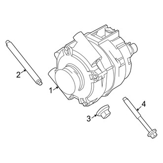 Mercury OE - Electrical - Alternator (3.0L Gas)