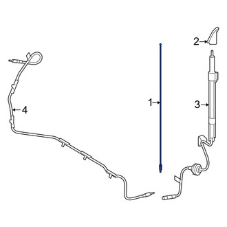 Mercury OE - Radio Antenna Mast