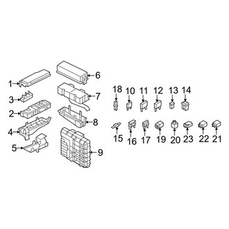 Mercury OE - Electrical - Fuse & Relay (Flex / Gas)