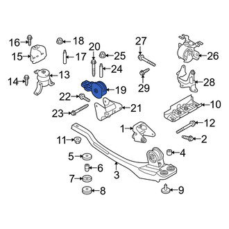 Mercury OE - Rear Engine Mount