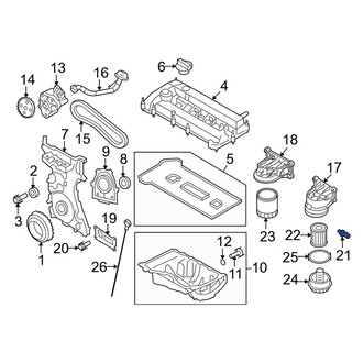 Mercury OE - Engine Oil Pressure Switch