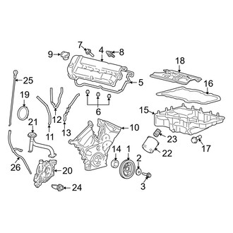 Mercury OE - Engine / Transaxle - Engine Parts (3.0L)