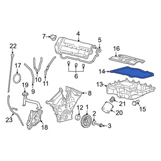 Mercury OE - Engine Oil Pan Gasket