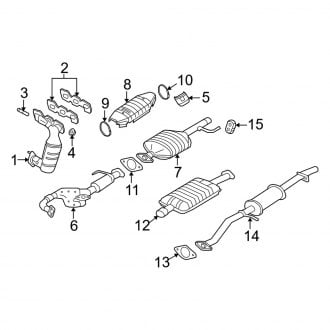 2008 Mercury Mariner OEM Exhaust Parts | Systems, Tips — CARiD.com