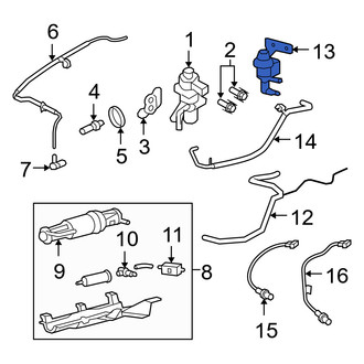 Mercury OE - Vapor Canister Purge Solenoid