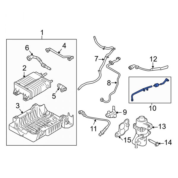 Evaporative Emissions System Lines