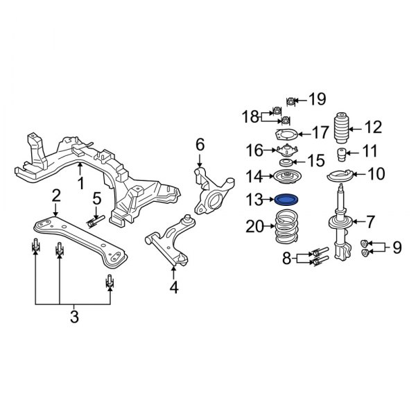 Coil Spring Retainer