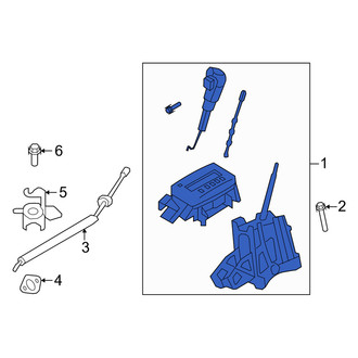 Mercury OE - Automatic Transmission Shift Lever
