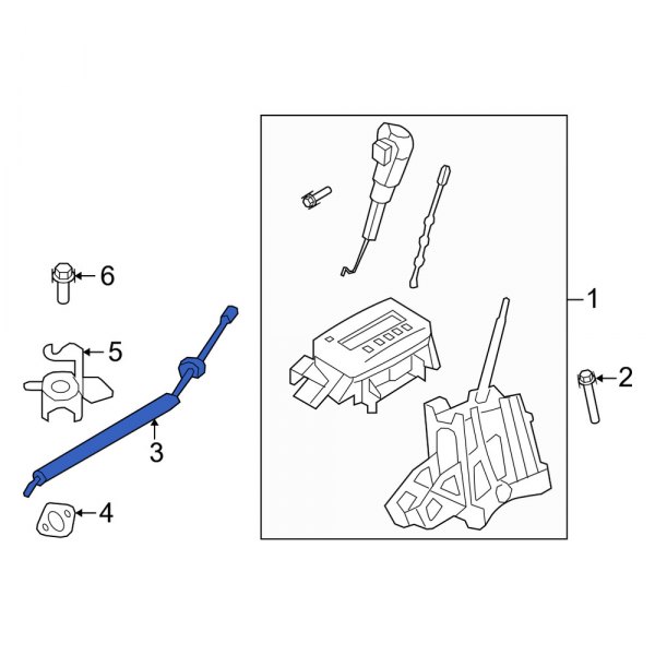 Automatic Transmission Shifter Cable