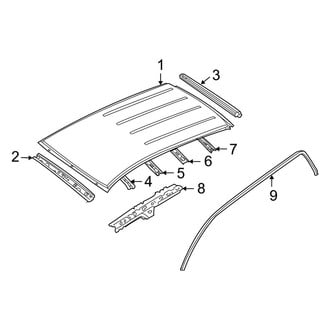 Mercury OE - Roof & Components (Gas)