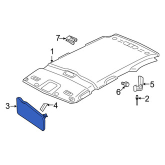 Mercury OE - Right Sun Visor
