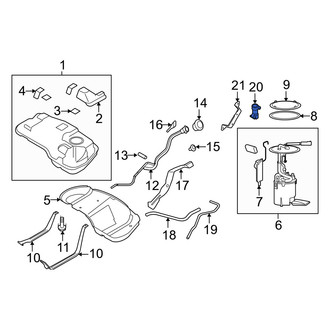 Mercury OE - Fuel Pump Cut-Off Switch
