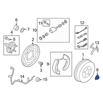 Mercury OE - CV Joint Nut