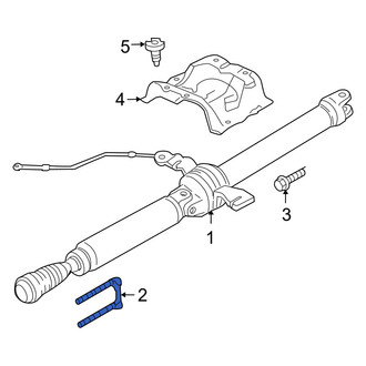 Mercury OE - Front Drive Shaft Bolt