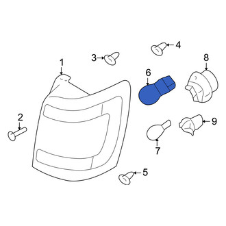 Mercury OE - Brake Light Bulb