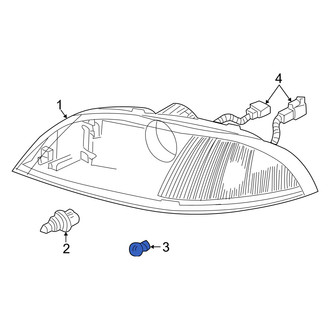 Mercury OE - Turn Signal Light Bulb