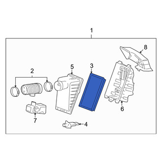Mercury OE - Engine Air Filter