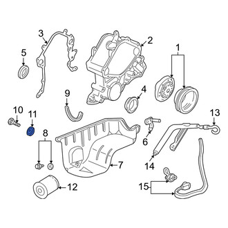 Mercury OE - Engine Oil Level Sensor Seal