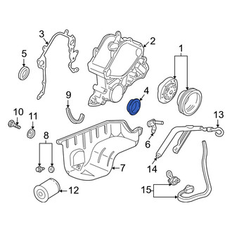 Mercury OE - Front Engine Crankshaft Seal