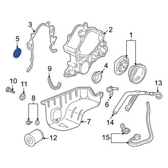 Mercury OE - Rear Engine Crankshaft Seal