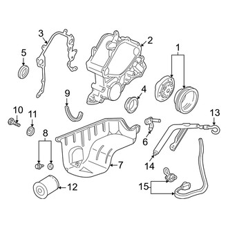 Mercury OE - Engine / Transaxle - Engine Parts (Base / Premier)