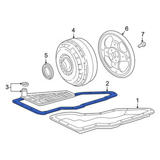 Mercury OE - Transmission Oil Pan Gasket