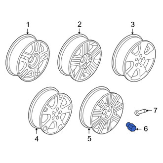 Mercury OE - Wheel Lug Nut