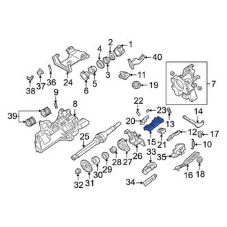 Mercury OE - Ignition Switch Actuator